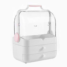 GCCLCF Trousse cosmetica Extra Grande per la Protezione della Privacy del Desktop, per riporre Cosmetici, Misura Extra Grande, Protezione per la Privacy, Colore: Rosa
