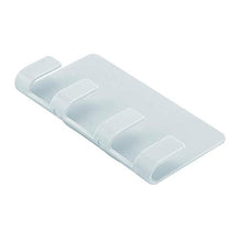 Ganci adesivi da parete, gancio autoadesivo ABS da 1,2 pollici per armadio da cucina per bagno da cucina - Impermeabile(blu)