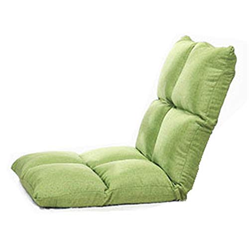 ChengBeautiful Divano Pigro Supporto for Schienale Regolabile for Sedia da appoggio Cuscino Sedile Pieghevole Pieghevole Tatami Aiuta a prevenire Il Mal di Schiena Divano Pieghevole da Terra