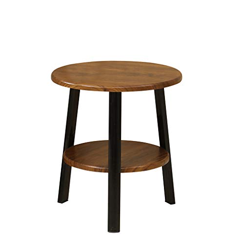 Yyqx Comodino Elegante tavolino da Salotto Minimalista, Comodino, Soggiorno tavolino Rotondo Comodini Letto