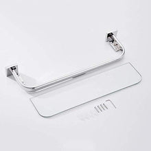Mensola da bagno in acciaio inox 304 resistente, da appendere alla parete, per cosmetici, monostrato, specchio da bagno (dimensioni: 60 cm)