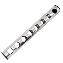 Portabottiglie per Vino Rosso Verticale in Acciaio Inox a Parete per Portabottiglie per Bar per Uso Domestico