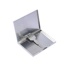 Custodia for sigarette humidor, spessore e modelli a doppio uso, atmosfera semplice ed elegante in acciaio inox in acciaio inox in acciaio inox in acciaio inox, anti-umidità portatile e anti-pressione