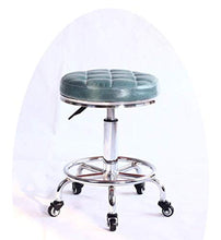 Poltrone Nubao Pelle spogliatoio Tavolo Sgabello PU con Pedali Bar Stool Soggiorno Salone di Bellezza Ufficio Hotel Altezza Regolabile Sedia Girevole (Colori: A1, Size: 32 * 44-56CM)