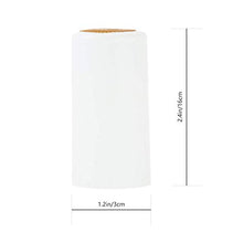 Hemoton 50Pcs in PVC Termoretraibile Calore di Capsule Capsule Vino Termoretraibile Adatto per Bottiglie di Vino Bottiglia di Vino Uso Domestico 30 Millimetri (Bianco)
