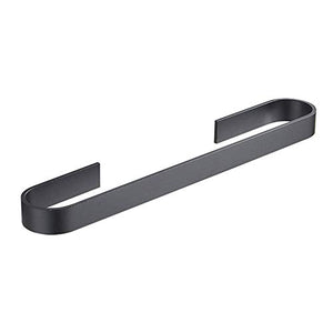 Portasciugamano Portasciugamani portasciugamani portasciugamani da bagno appendiabiti da parete in acciaio inossidabile 304 appendiabiti-nero_40cm
