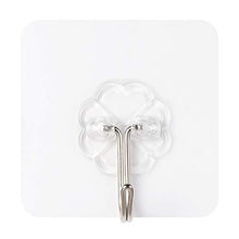 fanshiontide 40pcs Ganci Adesivi Trasparenti Gancio Appiccicoso Gancio a Parete Gancio Forte Gancio Appiccicoso Asciugamano da Bagno Riutilizzabile Gancio a Soffitto