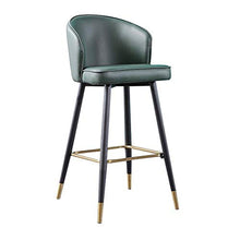 YS Sedia Sedia da Bar in Metallo, Sedile da Ristorante Seggiolone in Ferro Leggero Stile Europeo Adatto per Reception Camera da Letto Familiare Coffee Shop,un ~ Arancione