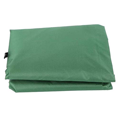 HUACHENG Utili Coprisedili da Giardino Altalena per Esterni Sedia a 3 posti Cuscino Impermeabile Sostituzione per Patio Giardino Mobili da Giardino Panno Verde, 150x50x10cm