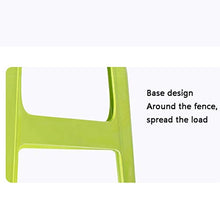 H-M-Shelf Sgabello Antiscivolo in plastica, Sgabello Che Cambia Scarpe, Sgabello per Il Bagno Addensato per la casa, Sgabello Basso, Sgabello Basso 29.6x29.6x26.7cm (Color : Green)