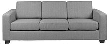 Amazon Brand - Movian Morat - Divano a 3 posti, 90 x 212 x 80 cm (Lu x La x A), grigio chiaro