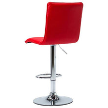 Tidyard Set 3 pz da Bar Moderno Design Alto in Ecopelle Nero/Bianco/Rosso/Grigio e MDF,Set Tavolo Quadrato e 2 Sedie da Bar Alti in Ecopelle,Set Tavolo e Sedie da Cucina Design in Ecopelle