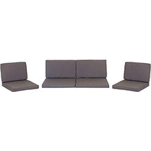 beo 120gr. Poliestere PY301 Lounge cuscino di ricambio Set Monaco rivestimento impermeabile grigio chiaro