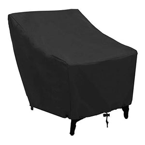 ADD - Copertura antipolvere per sedia da giardino, copertura antipolvere per sedie da giardino, 68,6 cm, copertura leggera per mobili da giardino