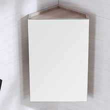Armadietti a specchio Parete del Bagno Mobile a Specchio a Parete mobiletto Triangolare mensola Multistrato Parete in Legno Massiccio Specchi da Parete