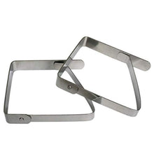 SuperHandwerk 12 pz Tovaglia Clip Fermatovaglia per Tavoli da Giardino Regolabile Tablecloth Clip per Feste Esterne o in Casa Picnic ECC in Acciaio Inox