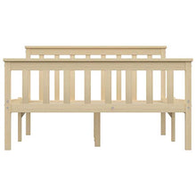 SKM Giroletto con 2 Cassetti in Legno Massello di Pino 120x200 cm (31.85kg)