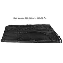 Moolo Sedia Cover Outdoor Impermeabile Giardino Courtyard Appeso Swing Sedia Cover Protector Nero 230x200cm
