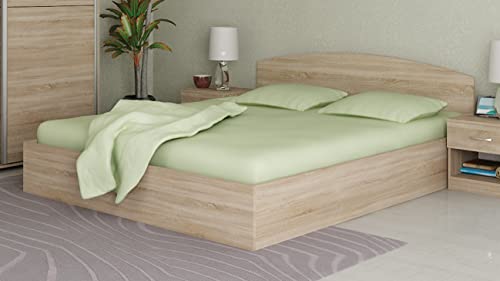 Letto Matrimoniale Contenitore LG7 160x200 (rovere sonoma)