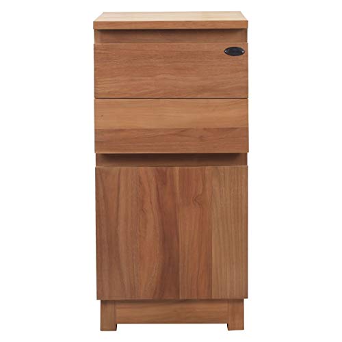 Teako - Credenza Carmelo, 45 cm, Resistente agli Agenti atmosferici