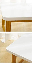 TONG HXF- Bamboo scrivania del Computer Tavolo Pieghevole tavolino Piccolo tavolino Bianco Piccola scrivania Durevole (Size : 120 * 48 * 45 cm)