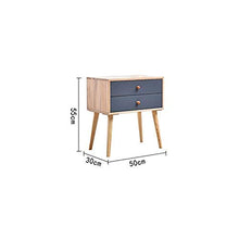 SLL- Nordic Comodino Piccolo di Legno Solido Moderno Semplice Camera da Letto Armadio di immagazzinaggio Piccolo Comodino gabinetto