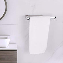 wangjian& Portasciugamani da Bagno in Ottone da 30 cm, Porta Asciugamani Cromato Lucido