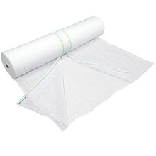 HaGa® - Rete oscurante 3 m x 25 m, con effetto ombreggiante al 60%, colore bianco