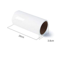 LLQM Roll Paper Sticky Hair Device,Sticky Paper Can be Torn, Roll Clothes, Household, Dust Removal,  Diagonal Tear