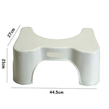 SHANCL Poggiapiedi Donne Incinte Squatting Sgabello di Plastica Bagno Bagagli Sgabello Sgabello