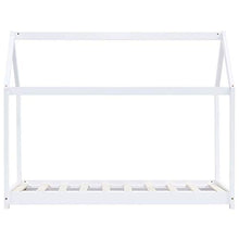 FAMIROSA Giroletto per Bambini Bianco in Massello di Pino 80x160 cm-3350