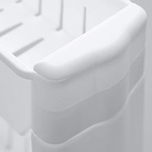 EYEPOWER Scaffale Stretto 12,5cm Portaoggetti Cucina Bagno 3 Livelli Ripiani Bianco