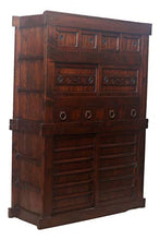 Fine Asianliving Armadio Giapponese Antico Marrone