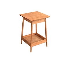 GXT WGZ- Comodino Camera Locker, Camera da Letto Comodino, Soggiorno Locker, Living Room Divano Fianco del Mobile (Color : Wood Color)