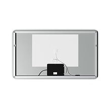 Mai & Mai Specchio da Bagno Appeso Specchio a LED Specchio da Parete 1200x700 mm Specchio per Il Trucco Personalizzato Anti-Appannamento