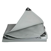 LSZ Panno raschiatore in PVC Panno Pioggia Ispessimento telone Impermeabile Crema Solare Tela Tela Push-Pull Top Panno Grigio Vele Parasole (Color : A, Size : 4m*5m)