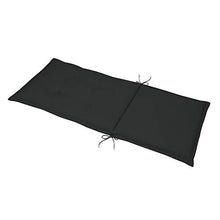 Beautissu Set di 6 Cuscini per Sdraio e Sedia da Giardino Base HL 120x50x6cm Cuscini per Sedia reclinabile ed Esterni, Imbottito, Grigio Grafite