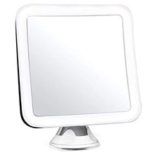 Auraglow Specchio da Bagno con Illuminazione Senza Fili a luce LED con Ingrandimento 10X per Bellezza e Rasatura con Ventosa per il Bloccaggio
