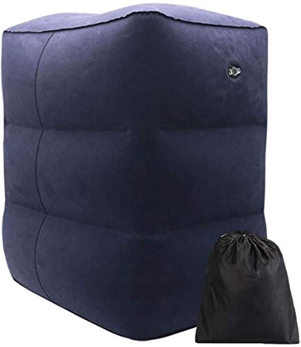 Lettino da viaggio Lettino da viaggio bambini Volo sonno poggiapiedi Cuscino riposa cuscino, sul Aereo Auto Bus cuscino gonfiabile Viaggi resto del piede cuscino di rilievo del piede 6-3