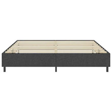 FAMIROSA Letto a Molle Grigio Scuro in Tessuto 200x200 cm-4793