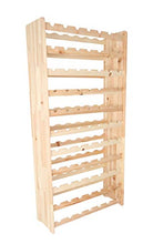 Len-Mar RW-3-77 - Portabottiglie in legno per 77 bottiglie (naturale)