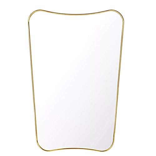 Specchio europeo di alta qualità in puro rame specchio per il trucco specchio a parete per WC specchio per il lavaggio specchio per il bagno specchio per il trucco specchio per il trucco dorato