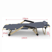 Sedia a Sdraio Sedia Pieghevole Balcone Casa Cool Chair Sedia a Sdraio Piatta Pieghevole Pausa Pranzo Summer Nap Bed Portable Recliner