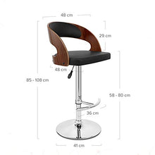 QinWenYan Sgabelli da Bar Moderna Sedia da Bar in Acciaio Inossidabile Semplice con Cuscino in Pelle Stile Nordico 360 ° Bar Sedia Girevole Sedia da Bar (Color : White, Size : Free Size)
