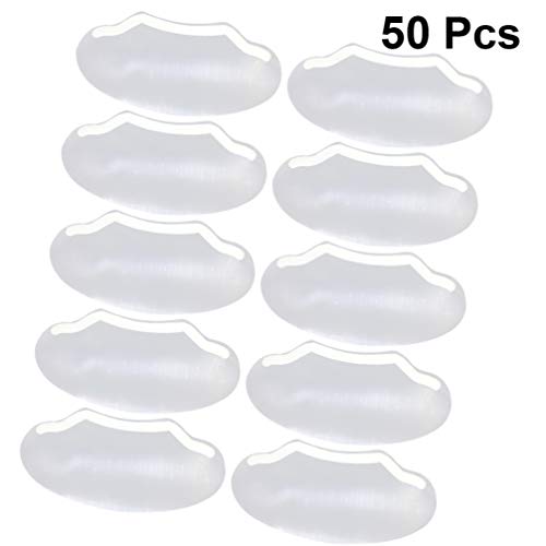 Milisten 50 Pezzi Semplici Utili Utili Tinture per Capelli Taglio di Capelli Forniture per Parrucchieri Protezione per Gli Occhi Monouso Copertura per Viso per Negozio Negozio