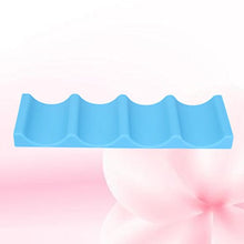 BESTonZON Porta Vino in Silicone Porta Lattine Frigorifero (Blu)