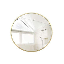 JKCKHA Specchio di Trucco, Specchio del Bagno, Bagno Bagno Specchio, Specchio da Muro, Grande Specchio Rotondo, Specchio Decorativo.