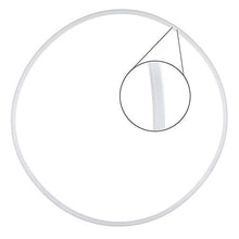 Hiyougen Guarnizione di Gomma for Protezione del Pavimento for Sgabello da Bar, Anelli di Gomma for Protezione del Pavimento for Base for Sgabello, 2 Pezzi (Size : 38.5cm)