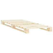 SKM Giroletto in Pallet di Legno Massello di Pino 90x200 cm (20.9kg)