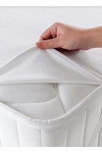Italydimora Coprimaterasso Singolo 100x200 Impermeabile - Tessuto 100% Bambu Cotone - Angoli Eslastici Ampi Fino a 28cm - Traspirante, Anallergico, Antiacari, Antibatterico